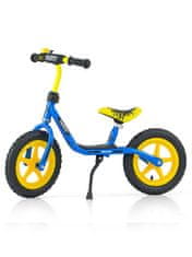 MILLY MALLY Gyermek lábbal hajtós bicikli Dusty blue 12"