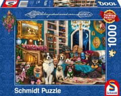 Schmidt Puzzle Party a könyvtárban 1000 db