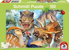 Schmidt Dinotopia puzzle 150 darab