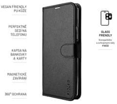 FIXED Opus könyv típusú tok Motorola Moto G52 készülékhez, FIXOP3-964-BK, fekete