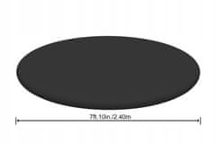 Luxma Medencetakaró gallérral d. 244 cm 58032