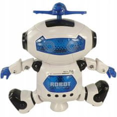 Luxma 360 fokos interaktív táncoló robot 44-2 hangot hajt