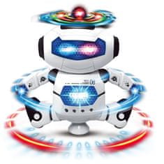 Luxma 360 fokos interaktív táncoló robot 44-2 hangot hajt