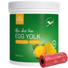 Pokusa Vitaminok, táplálékkiegészítők kutyáknak és macskáknak RawDietLine Tojássárgája / Tojássárgája 150g + zacskó ürülékhez