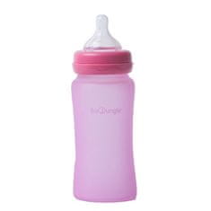 Bo Jungle Üveg palack fogantyúval B-Thermo 240ml rózsaszínű