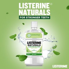 Listerine Szájvíz Naturals Gum Protection (Mennyiség 500 ml)