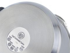 CS Solingen Rozsdamentes acél serpenyő szűrőfedővel Aron 16 cm CS-060541 CS-060541