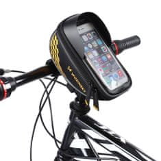shumee Kerékpárkormánytáska 1 l-es telefontok fekete