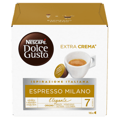NESCAFÉ Dolce Gusto Espresso Milano – kávé kapszulák – karton, 3x16 db