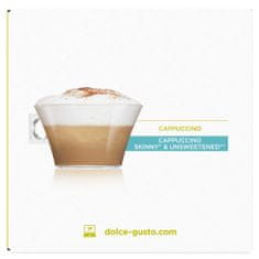 NESCAFÉ Dolce Gusto Cappuccino Skinny Unsweetened – kávékapszula – doboz, 3x16 db