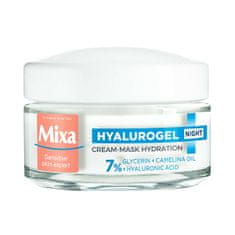 Mixa Éjszakai krém érzékeny, kiszáradásra hajlamos bőrre Hyalurogel (Hydrating Cream-Mask Overnight Recov