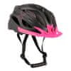 Nils Extreme kerékpáros sisak MTW291, S, fekete/rózsaszín