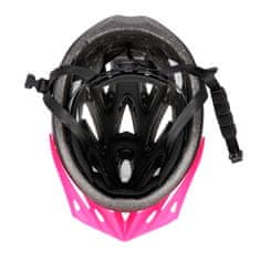 kerékpáros sisak MTW291, S, fekete/rózsaszín