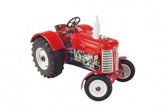 KOVAP Traktor Zetor 50 Super Red on key metal 15cm 1:25 dobozban