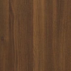Greatstore 3 részes barna tölgyszínű szerelt fa tálalószekrény-garnitúra