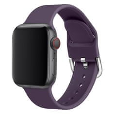 IZMAEL APS szilikon pótszíj Apple Watch Ultra/8/7/6/5/4/3/2/SE (49/45/44/42mm) okosórára - Piros
