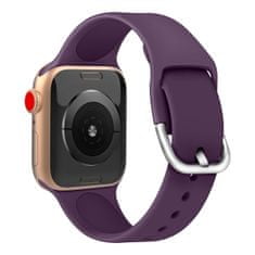 IZMAEL APS szilikon pótszíj Apple Watch Ultra/8/7/6/5/4/3/2/SE (49/45/44/42mm) okosórára - Piros