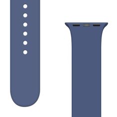 IZMAEL APS szilikon pótszíj Apple Watch Ultra/8/7/6/5/4/3/2/SE (49/45/44/42mm) okosórára - Kék