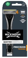 Wilkinson Quattro Titanium Precision Elektromos férfi borotva + 1 fej