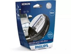 PHILIPS Autó izzó Xenon WhiteVision D1S 85415WHV2S1, Xenon WhiteVision gen2 1db csomagban