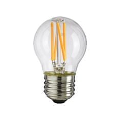 Berge LED izzó - E27 - G45 - 4W - 340Lm - filament - meleg fehér