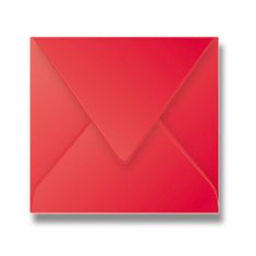 Clairefontaine színes boríték 165 × 165 mm, 20 db piros, 165 × 165 mm