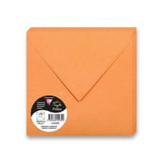 Clairefontaine színes boríték 165 × 165 mm, lila, 20 db narancssárga, 165 × 165 mm, 165 × 165 mm