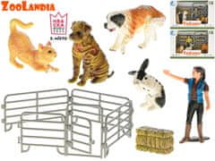 Zoolandia tanyasi állatok tartozékokkal - változatok vagy színek keveréke