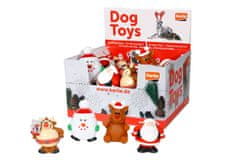 Karlie karácsonyi vinyl játékok kutyáknak 12cm