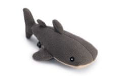 Beeztees Minus One játék kutyáknak cápa szürke 33x22x8cm