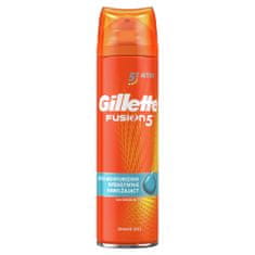 Gillette Fusion Hidratáló borotvagél férfiaknak, kakaóvajjal, 200ml 