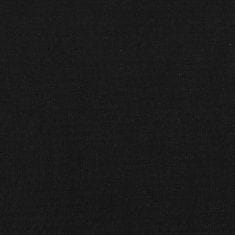 shumee fekete szövet zsebrugós ágymatrac 140 x 190 x 20 cm