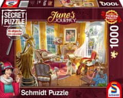 Schmidt Titkos puzzle Június utazása: Orchidea Manor Salon 1000 darab