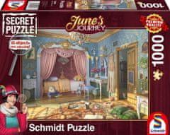 Schmidt Titkos puzzle Június utazása: Miss June hálószobája 1000 db