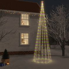 shumee karácsonyfa cövekkel 1134 színes LED-del 800 cm