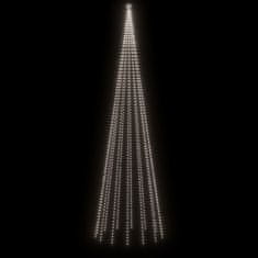 shumee karácsonyfa cövekkel 1134 hideg fehér LED-del 800 cm