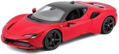 BBurago 1:18 Ferrari SF90 Stradale piros