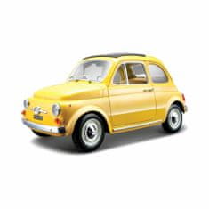 BBurago 1:24 Fiat 500L (1968) sárga