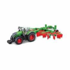 BBurago 1:50 Farm traktor Fendt 1050 Vario aratógéppel