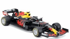 1:43 Red Bull Racing RB16B (2021) #11 Sergio Pérez + sisak, doboz