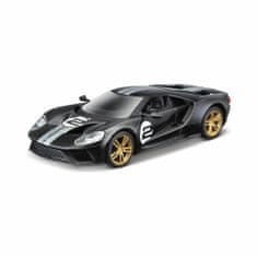 BBurago 1:32 Ford GT 2017 #2 Heritage Edition fekete