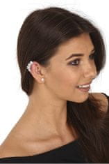 JwL Luxury Pearls Gyönyörű ezüst fülbevaló szett (1x fülcimpadísz fülbevaló, 2x bedugós fülbevaló) JL0781