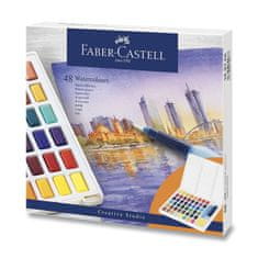 Faber-Castell akvarellfestékek 48 színből álló palettával