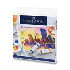 Faber-Castell akvarellfestékek 24 szín, tubus 9 ml