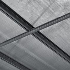 Juskys Alumínium tető ,,Borneo" 4x3m, sötétszürke
