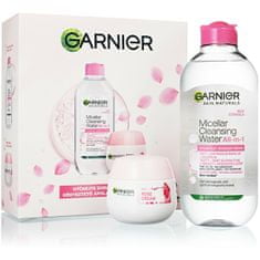 Garnier Ajándék ápolókészlet érzékeny bőrre Skin Naturals Rose