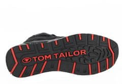Tom Tailor Férfi boka sportcipő 4282402 Black (Méret 44)
