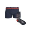 Férfi szett - boxeralsó és zokni JACMAZON 12210741 Navy Blazer Navy Blazer - Navy Blazer (Méret L)