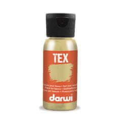 Darwi TEX textilfesték - Fémes arany 50 ml