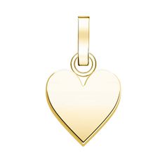 Rosefield Romantikus aranyozott medál Szív The Pendant PE-Gold-Heart